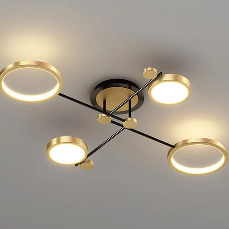 Modern Minimalist New Chandelier LED European Indoor Home Lighting Living Room Dining Room Bedroom