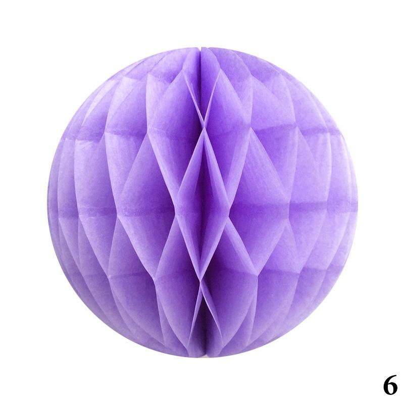 1 Paper Lantern Honeycomb Balls Tissue Pom Pom Party Wedding Hanging Decor