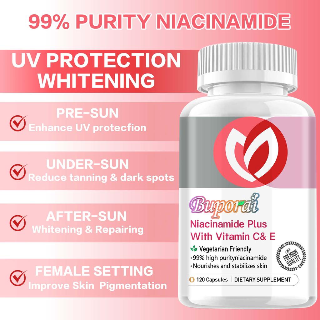 Buporai - Niacinamide & Vitamin Capsules - Skin Health