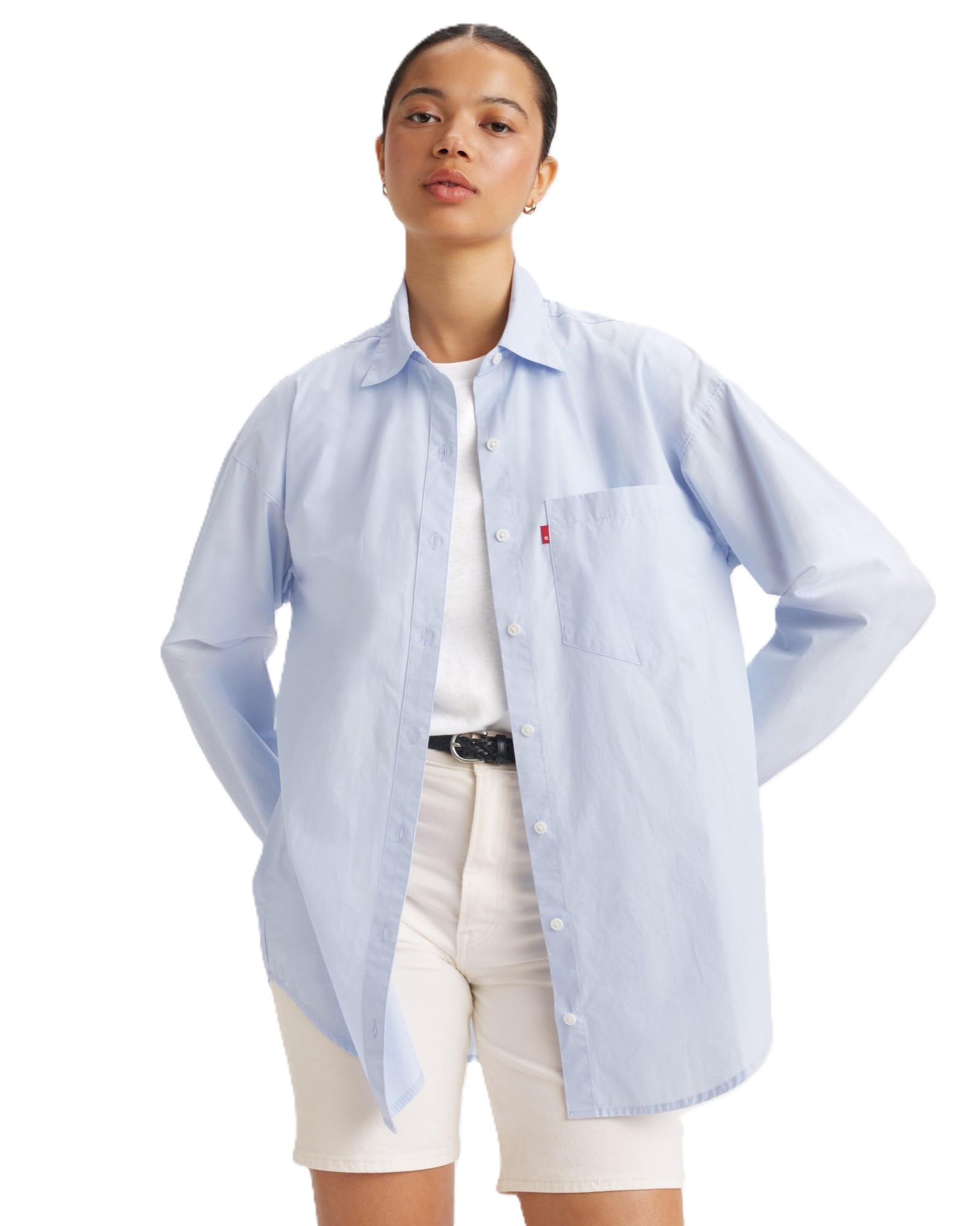 Levi s NOLA Oversized Shirt Long Sleeve Women s A9179-0007 US M