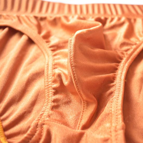 Men Panties Solid Color Breathable Low Waist Elastic U Convex Anti-septic Underwear Bulge