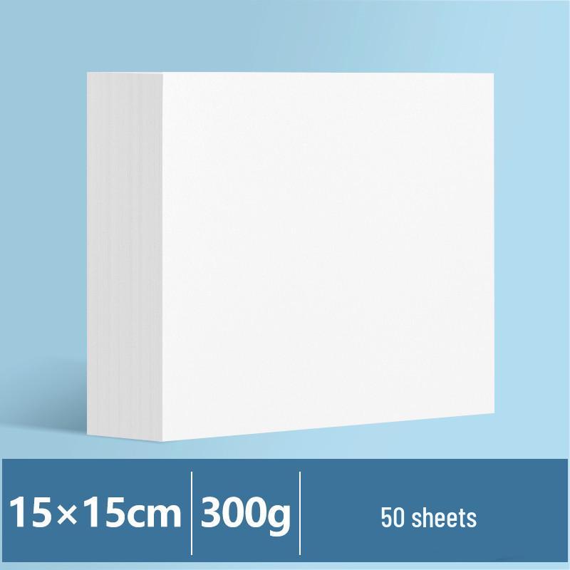 Thickened Square Oil Pastel Paper: Children's Doodle & Drawing Set