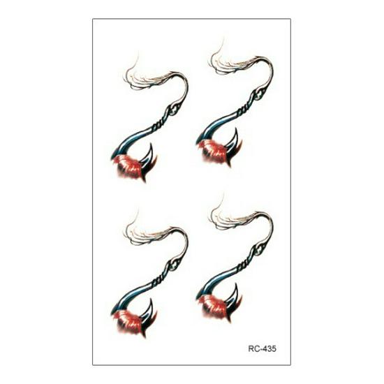Ruikalong Scary Halloween Waterproof Tattoo Stickers - Scorpion & Spider Designs