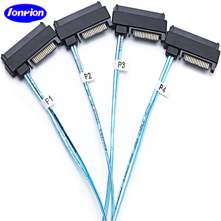 High-Speed MiniSAS HD SFF-8643 to 29-pin 8482 Server Network Cable