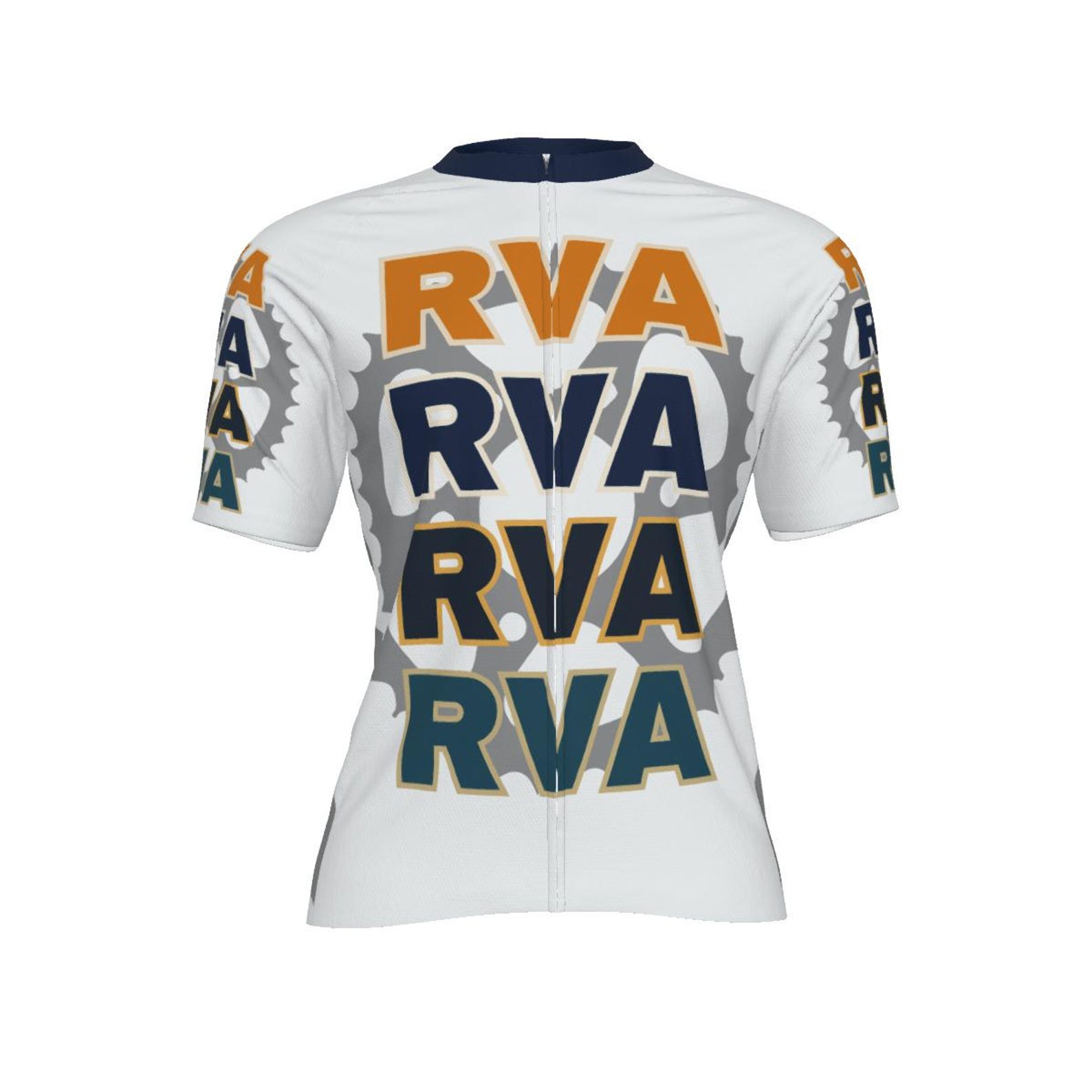 RVA Cycling Jersey: Richmond VA Bike Shirt - Urban Design XL