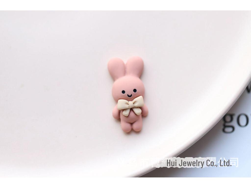 Pink Coffee Cherry Bow DIY Jewelry Accessories for Little Girls