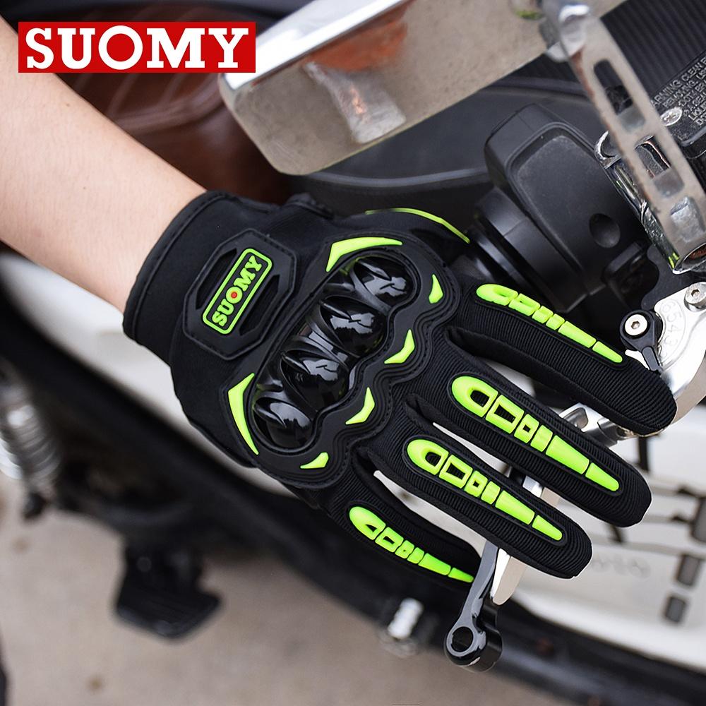 Letní Prodyšné Polyesterové Motocyklové Rukavice Protiskluzové Odolné proti Opotřebení Motokrosové Závodní Rukavice Dotyková Obrazovka Moto Biker Rukavice