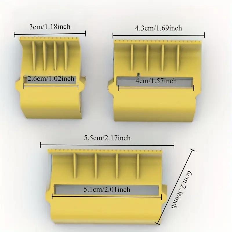 Three-piece Set, Three Sizes: Tape Dispenser, Tape Separator, Small Tape Cutter, and Spray Paint Accessory Tape Corner