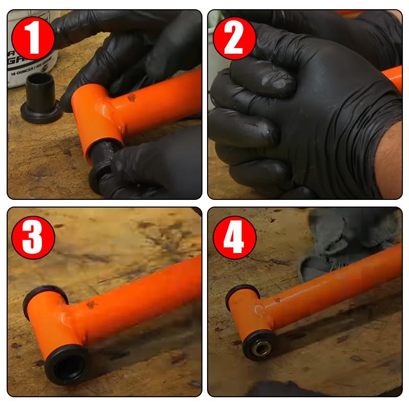 20/24-teiliges Buchsenset für vordere und hintere Querlenker + 28/70 mm Stahlhülsen für Polaris RZR/GENERAL Series 5138276