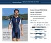 New Men's Quick-Dry One-Piece Swimsuit with Sun Protection for Diving and Surfing