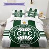 Biancheria da letto con motivo Coritiba FC Decorazione per la casa Regalo di compleanno (1 * copripiumino + 2 * federa, senza nucleo)