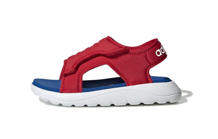 Adidas Comfort Sandal I Comfortable Low top Toddler Shoes Blue Red Infant And Toddler EG2231 21