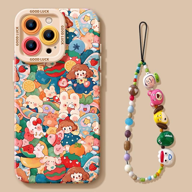 Animal Carnival Apple 17 Pro Max Phone Case 17 Pro New Model 17 Spring Air Dopamine with Lanyard 16 Sets