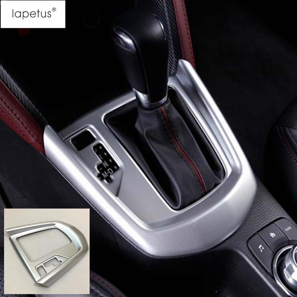 

Central Control Gear Shift Panel Frame Decoration Cover Trim For Mazda 2 Demio 2015- Red / Carbon Fiber Interior Accessories Matte Style