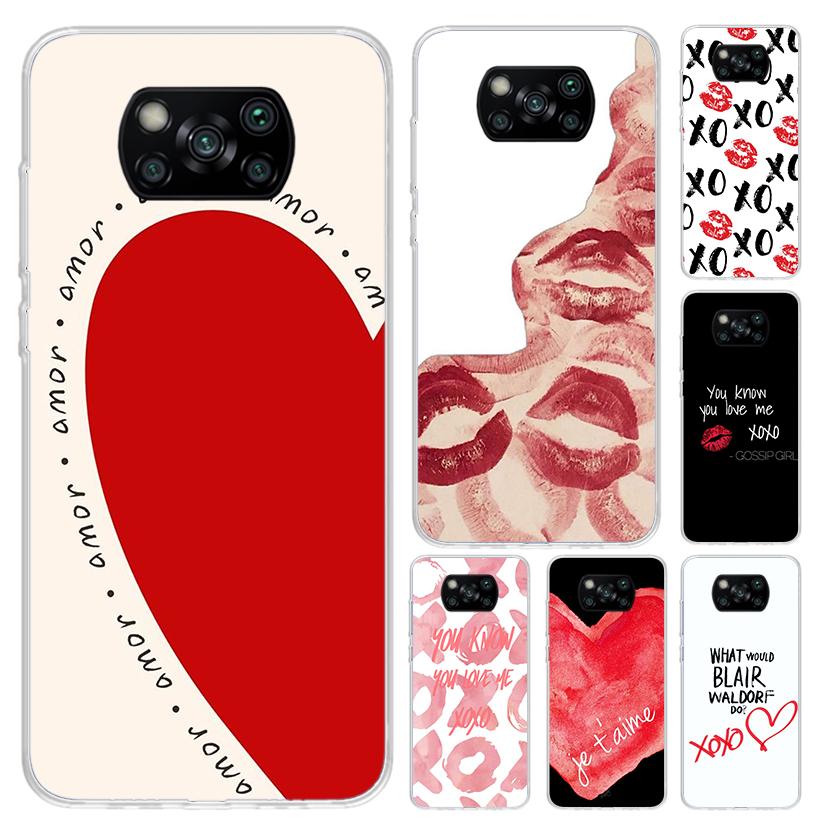 Gossip Girl Phone Case for Xiaomi Poco X7 X6 X5 X4 X3 Nfc F7 Ultra F6 F5 Pro F4 GT F3 M6 M5S M4 M3 Soft Print Shell Poco X7 X6 X