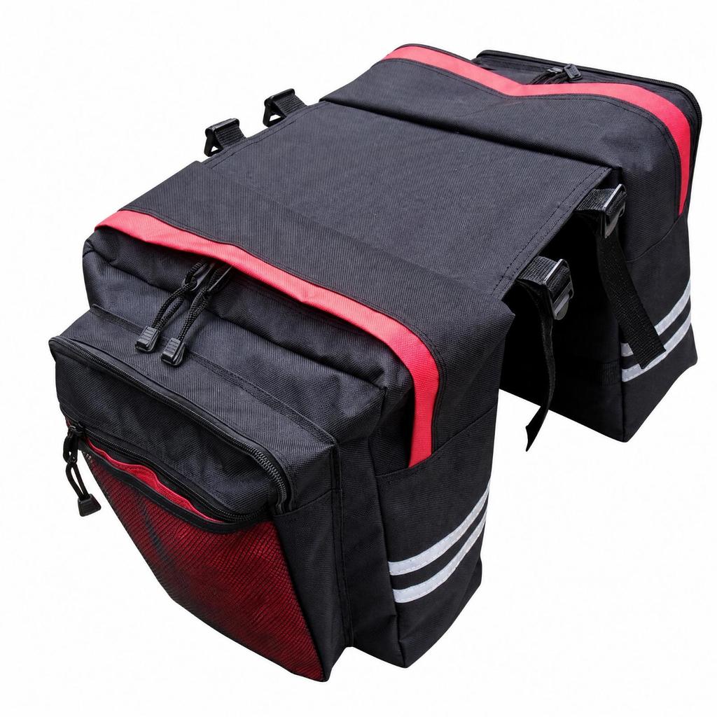 Bike Rear Rack Pannier Bag Easy to Install for Everyday Rides