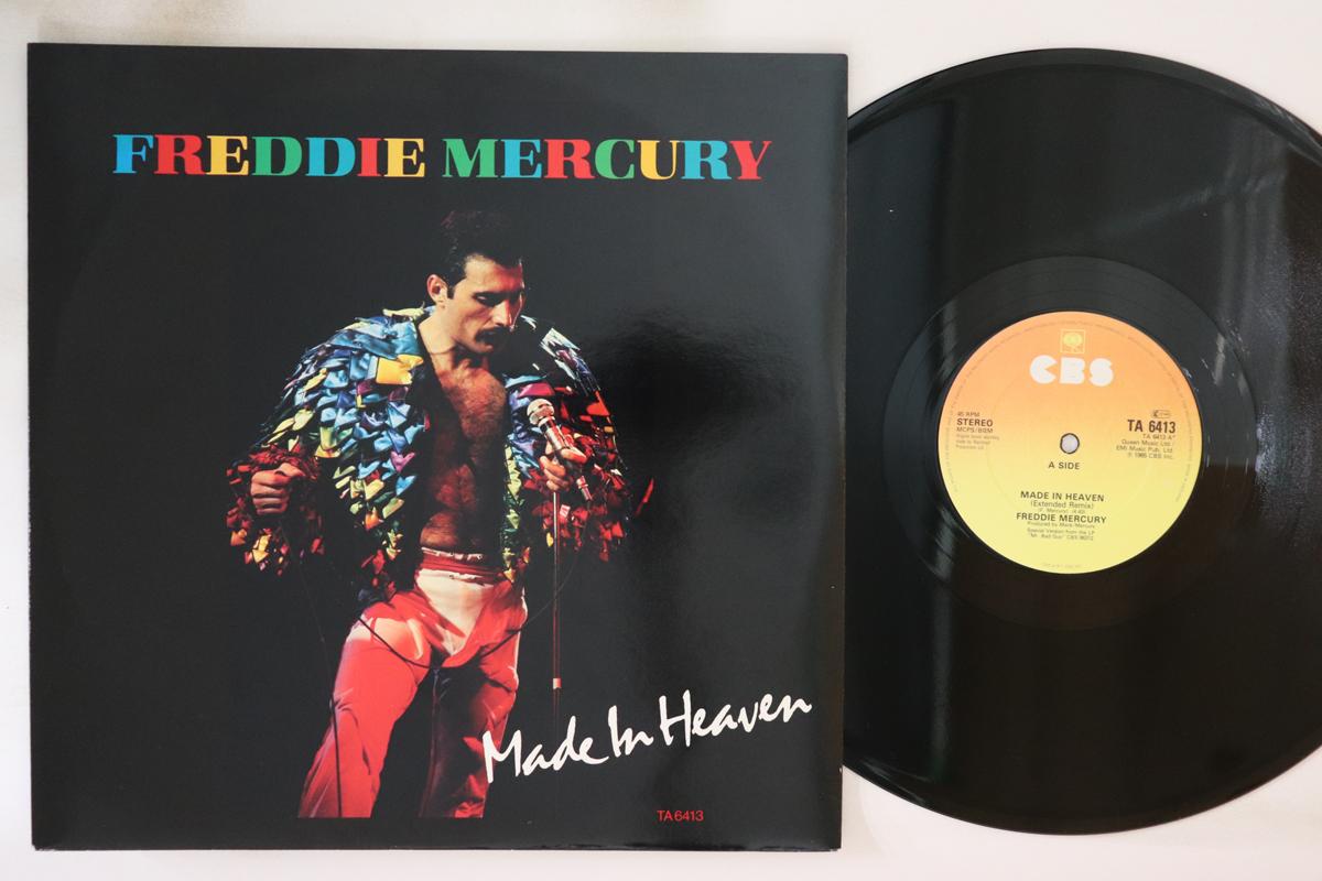 

12-дюймовая пластинка FREDDIE MERCURY - Made In Heaven TA6413 CBS 1985 UK Рок Б/У