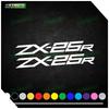 For ZX-25R ZX25R Motorcycle Accessories Decal Racing Fairing Helmet Fuel Tank Engine Logo Reflective Sticker Decoration