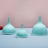 Silicone Oil Funnel Three-piece Multifunctional Funnel Set Filter Oil Pot Kitchen Household Pour Oil Filter Funnel