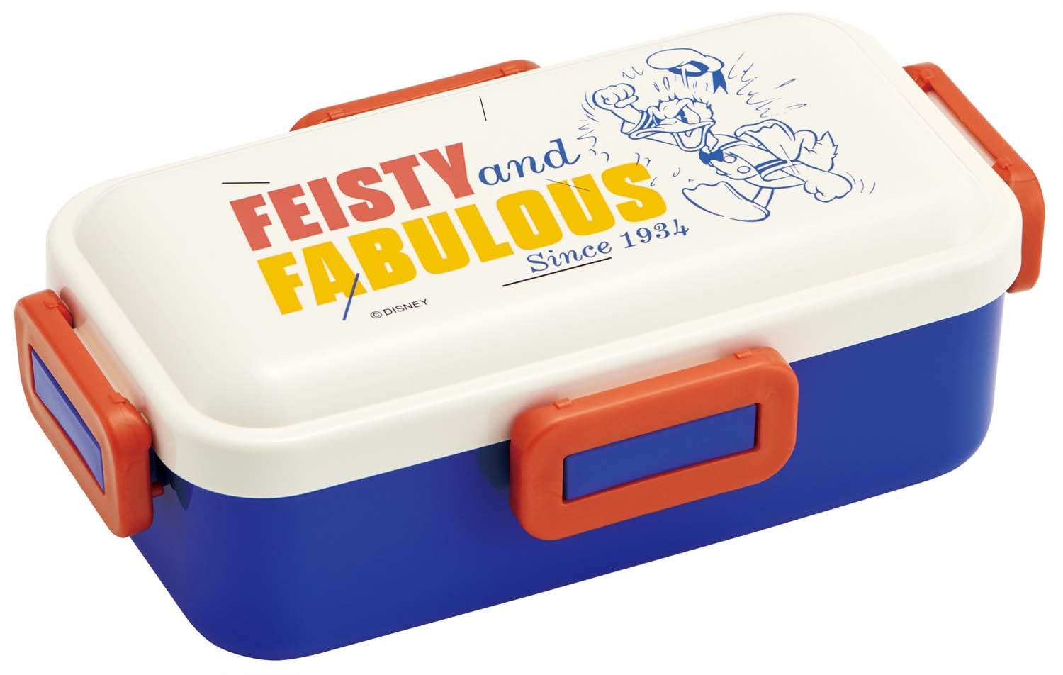 

Skater Lunch Box 530ml Antibacterial Soft Serving Dome Lid For Women Made in Japan Disney Donald Duck PFLB6AG