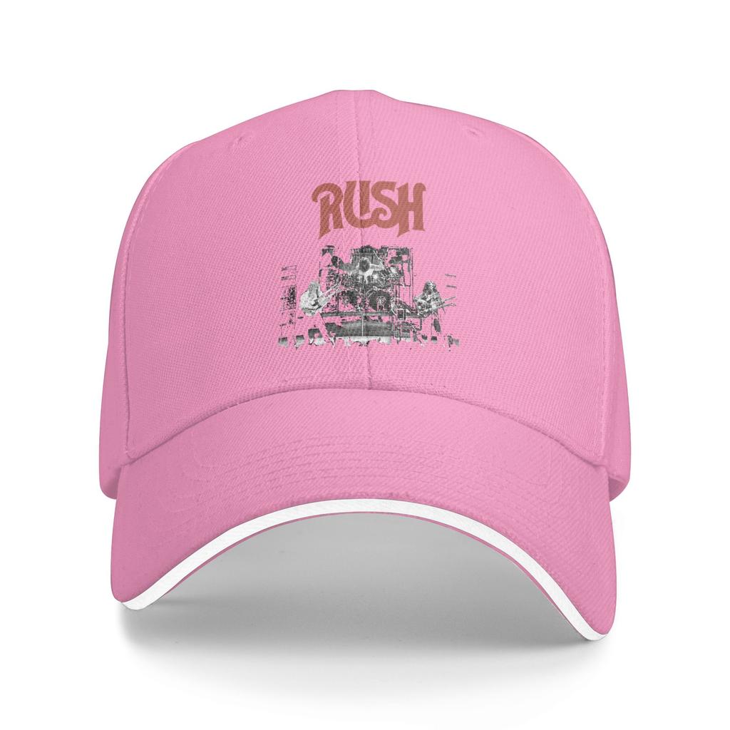 Rush Rock Band Baseball Cap  Unisex Men Print Trucker Hat Summer Fashion Running Hippie High Quality Snapback Cap