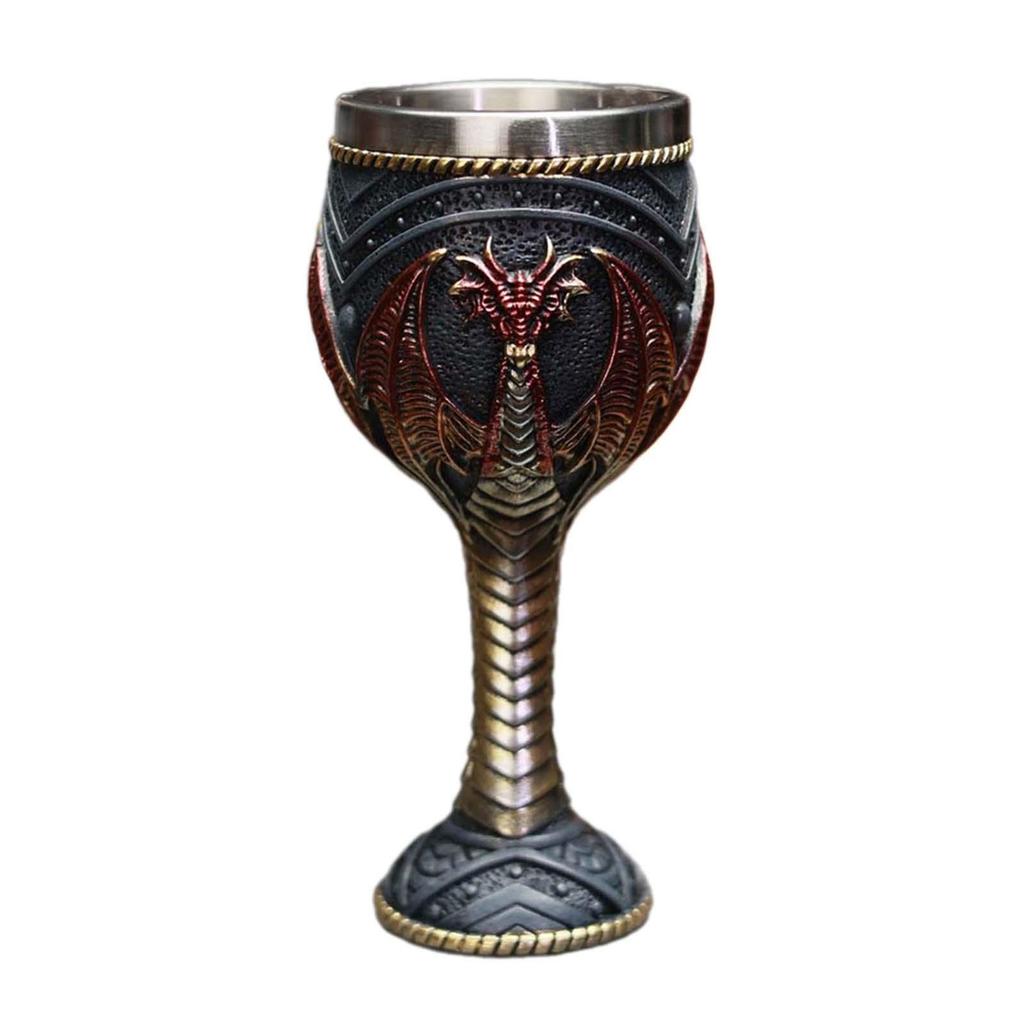 Vintage Medieval Goblet Wedding Reusable Multipurpose Gifts Handcraft Engraved