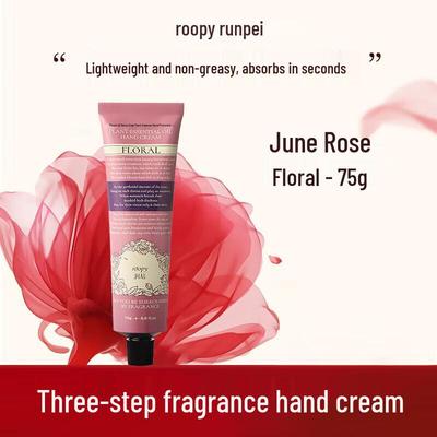 Roopy June Rose Aromatic Hand Cream 3-Pack