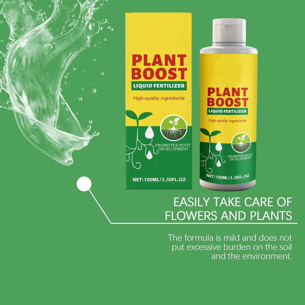 Plantenvoeding - Potplantenmeststof, 100 ml Voedingsstoffen Natuurlijke Oplossing Plantenmeststof Binnen, voor Tuin Buiten Boom Bloem Bladgewas Fruit Groente