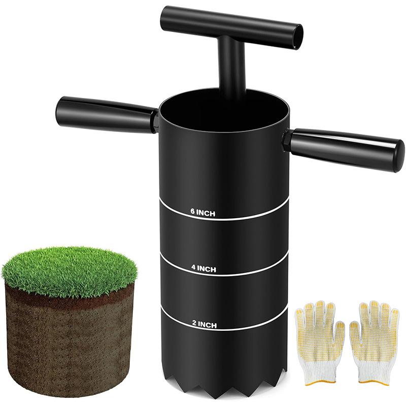 Portable Golf Hole Cup Cutter, Golf Green Hole Digger Golf Course Accessory