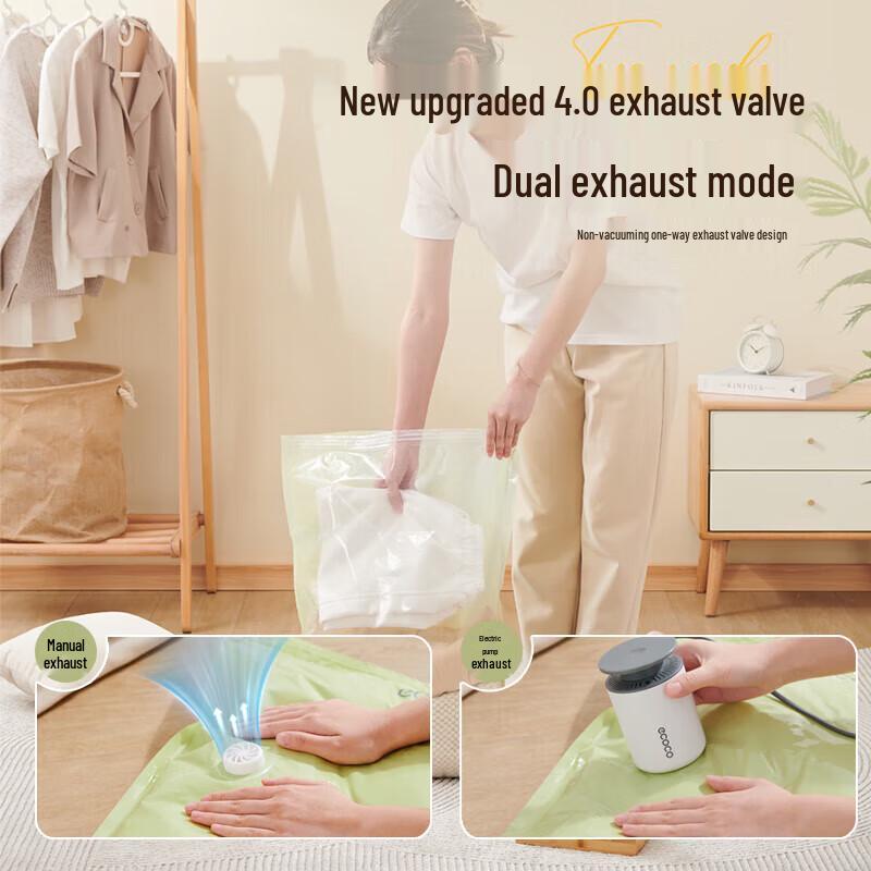 ecoco Vakuum-Kompressions-Aufbewahrungsbeutel