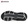 Men's Running Shoes Leather + Mesh Breathable Non-Slip Men's Outdoor Wear Sports Lightweight Running Basketball Shoes