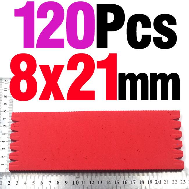 MNFT 120Pcs/Lot Fishing Line Plate Winding Board EVA Foam Wrapper Hanging Fishing Gear Accessory Winding Trace Wire Holder