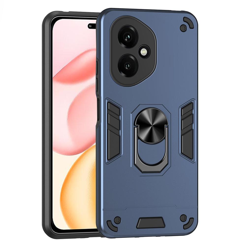 For Honor 400 5G (Global) Case PC + TPU Drop Defend Phone Cover with Ring Kickstand
