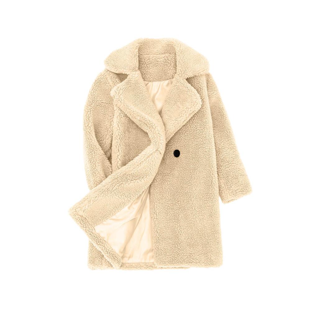 Children's Casual -color Coat Casual Long-sleeved Coat With Pockets