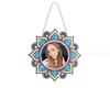 Mandala Crystal Diamond Painting Makeup Mirror Pendant - Special-Shaped DIY Handmade Design, In Stock