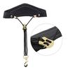 Saxophone PU Leather Shoulder Strap Soft Neck Strap Padded for Sax