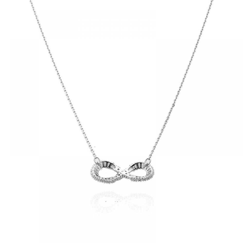Swarovski 5679434 Hyperbola Infinity Necklace
