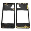 A51 4G Middle Frame For Samsung Galaxy A51 4G A515 Housing Battery Back Cover With Camera Lens Rear Door Glass A515 SIM Card