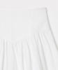 Milo Woman String Balloon Midi Skirt [White]