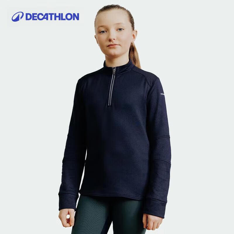 Decathlon Kids  Breathable Long-Sleeve Sports Polo Shirt 6 years