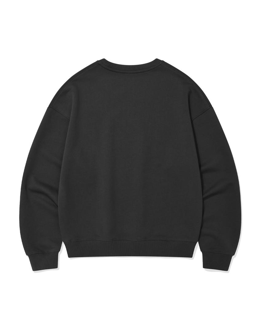 WACKY WILLY Women'S Vintage Graphic Sweatshirt Charcoal