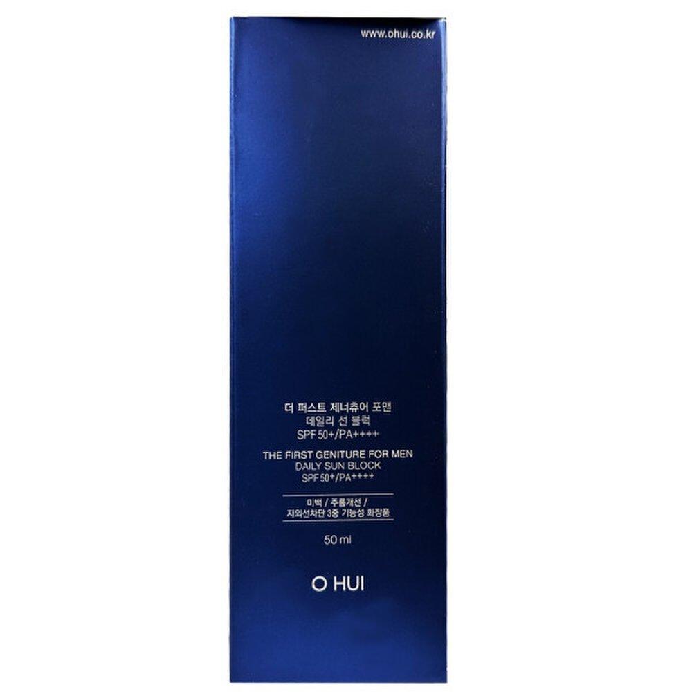 O HUI The First Nature for Men Daily Sun Block Sun Cream 50ml X2 Men's Sun Cream