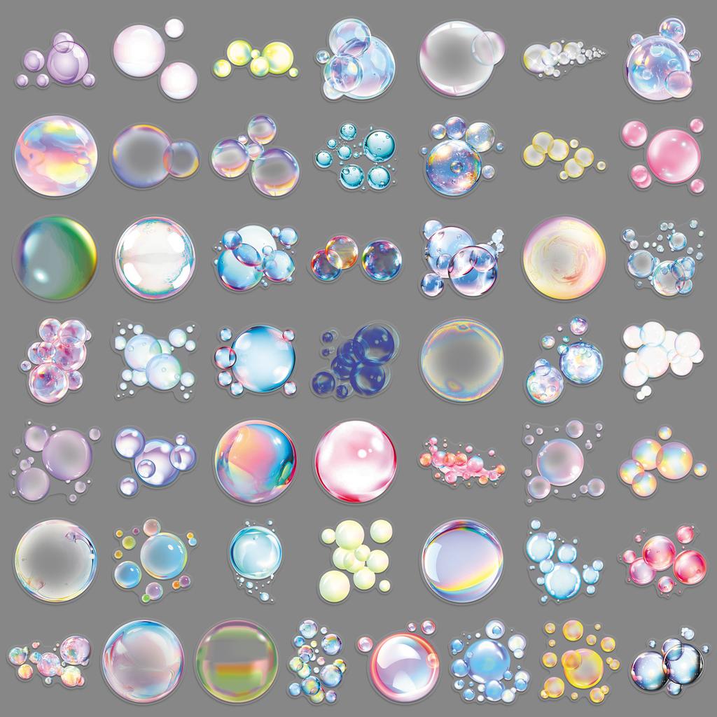50 Zhang Xiaoqing New Color Fantasy Waterproof Decorative Water Cup Computer Sticker