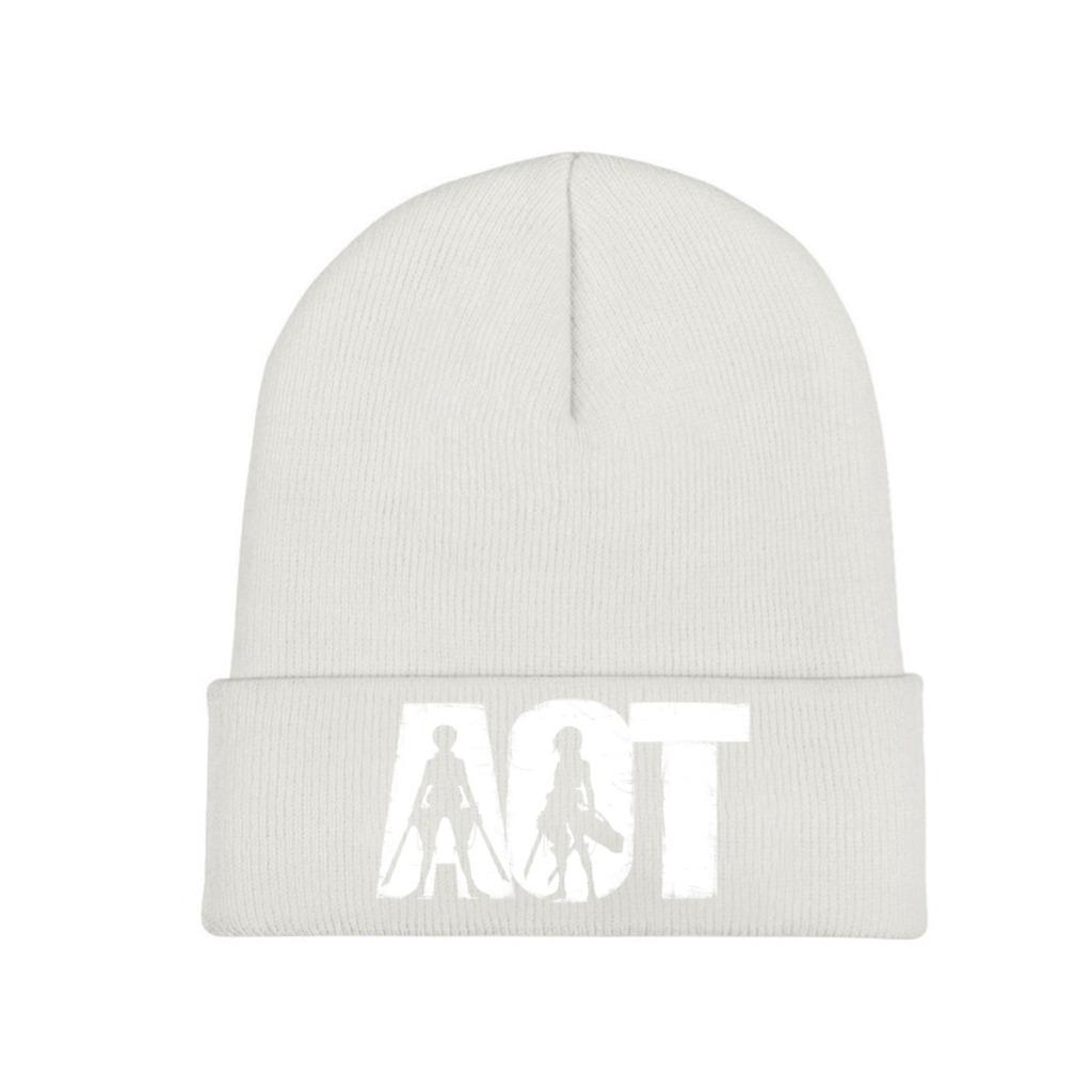 Attack on Titan Shingeki no Kyojin Titanenjäger Strickmütze Damen Unisex Skullies Beanies Wintermützen Anime Manga AOT Mütze