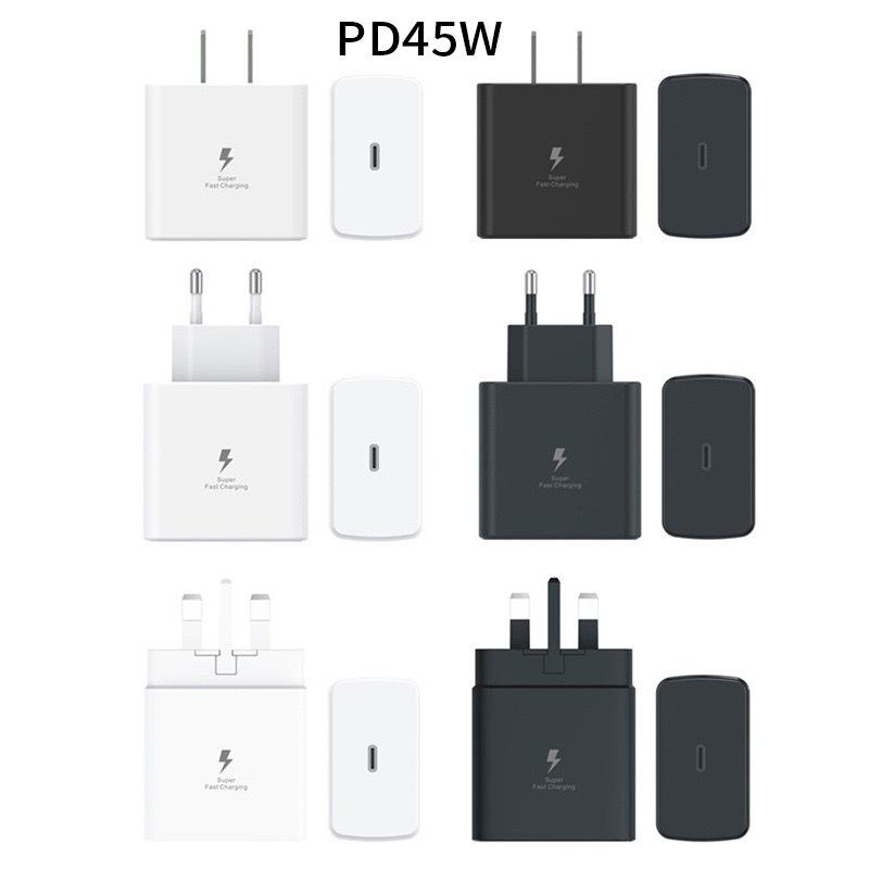45W Universal Fast Charging Head for Samsung & Apple, US/EU Spec Charger