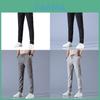 Business Casual Pants For Men With Breathable Polyester Fabric For Summer Wear