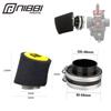 NIBBI Motorcycle 54mm/48mm/42mm/37mm Air Filter Joint Interface Adapter Air Cleaner CNC Intake Manifold for Honda Suzuki Motor