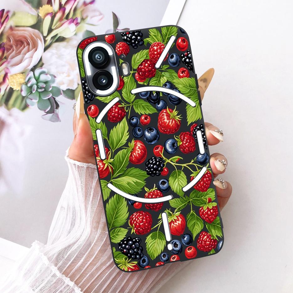 

For Nothing Phone 2 Case A065 New Flowers Butterfly Painted Cover Soft TPU Phone Case For Nothing Phone 2A Phone2 Phone2A Bumper Nothing Phone 2