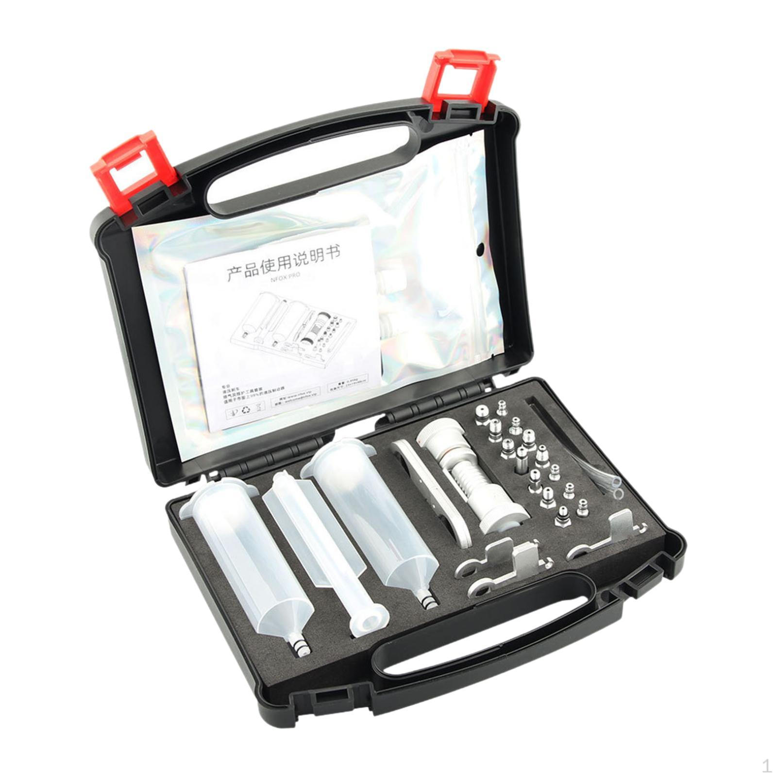 

Комплект для прокачки гидравлических тормозов Велосипедное обслуживание Портативный Профессиональный для Электрического