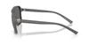 [ARMANI EXCHANGE] Armani Exchange Sunglasses for Men. Frame: Matte Grey. Lens: Grey Silver Mirror Polarized. Lens Width: 57mm. 0AX4166SU